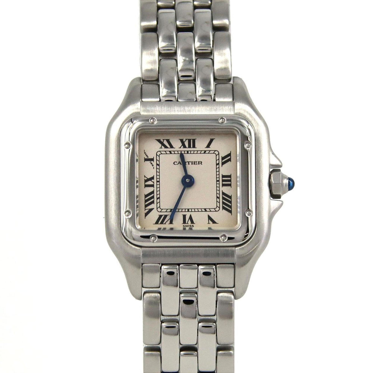 Pre-Owned Cartier Panthere SM W25033P5 Stainless Steel Quartz Watch