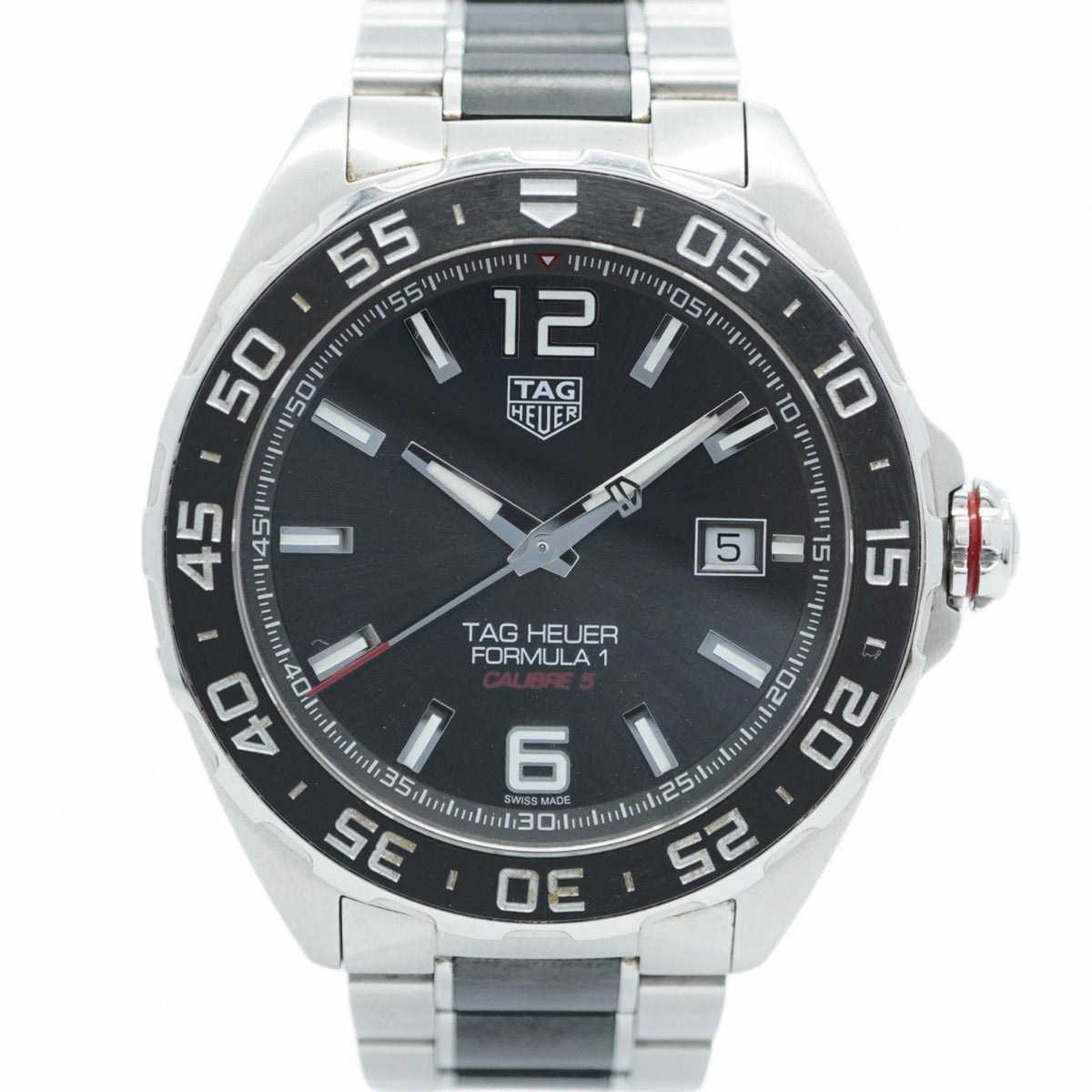 Gebrauchte TAG Heuer Formula 1 WAZ2011 Herrenuhr mit grauem Zifferblatt 