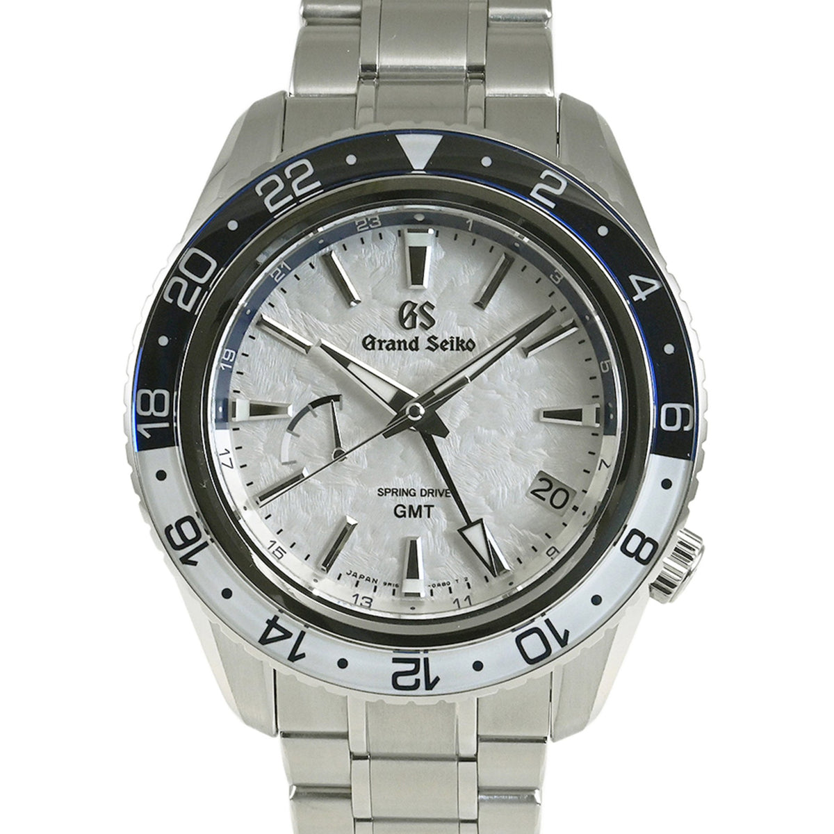 Gebrauchte SEIKO Grand Seiko Sports Collection Armbanduhr GMT 20. Jubiläum Limitierte Auflage 1500 weltweit SBGE275 