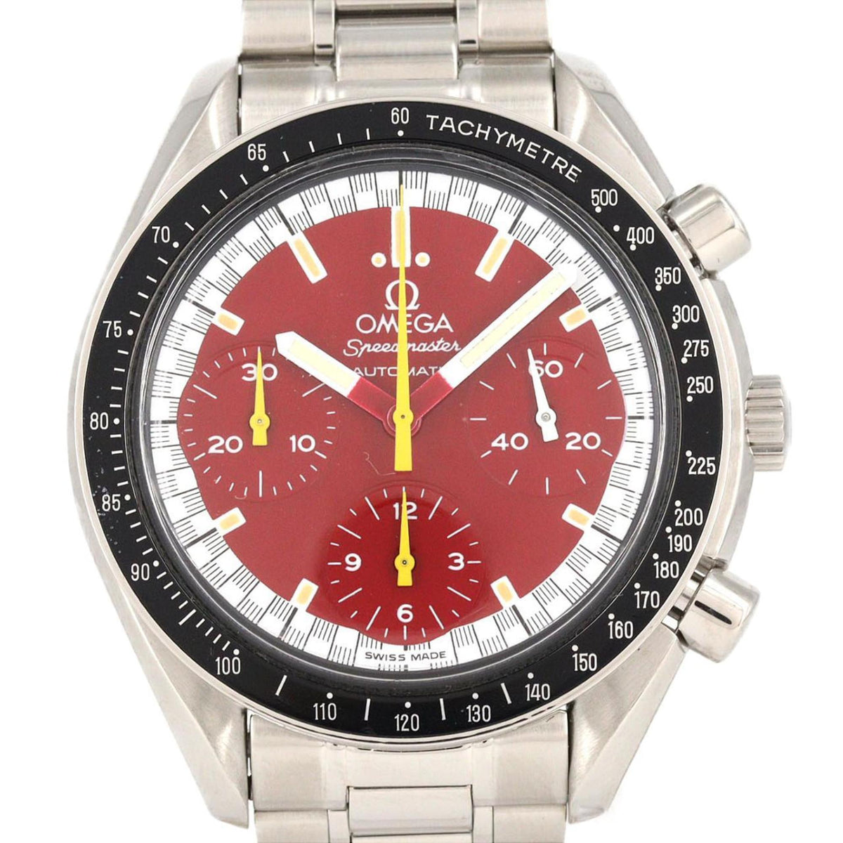 Pre-Owned Omega Speedmaster Racing 3810.61.41 Stainless Steel Automatic Watch