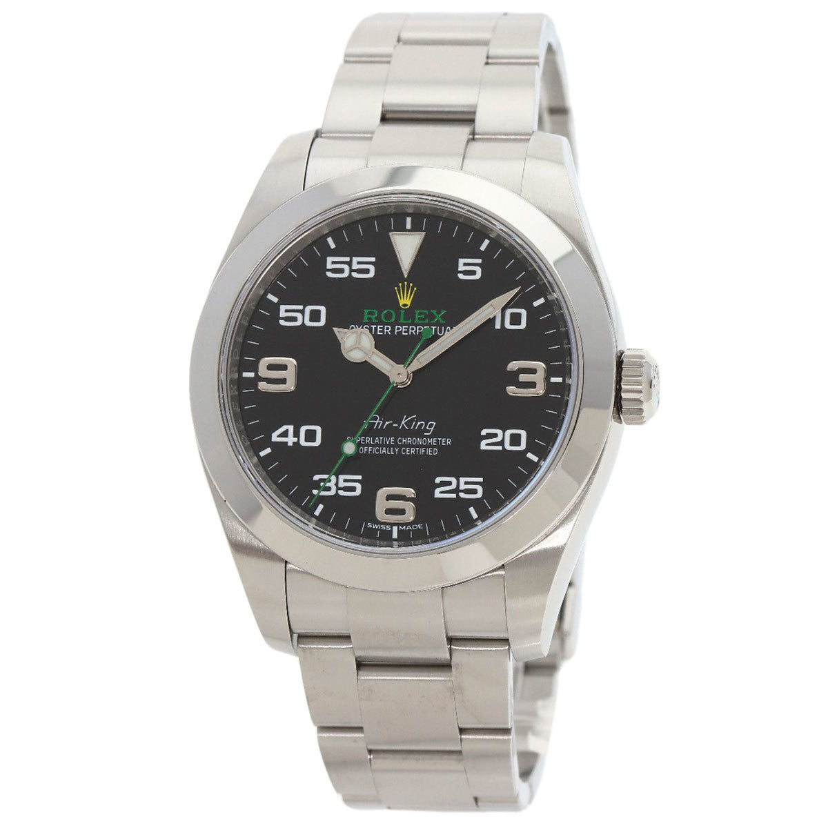 Gebrauchte Rolex 116900 Air King Uhr Edelstahl/SS Herren ROLEX 
