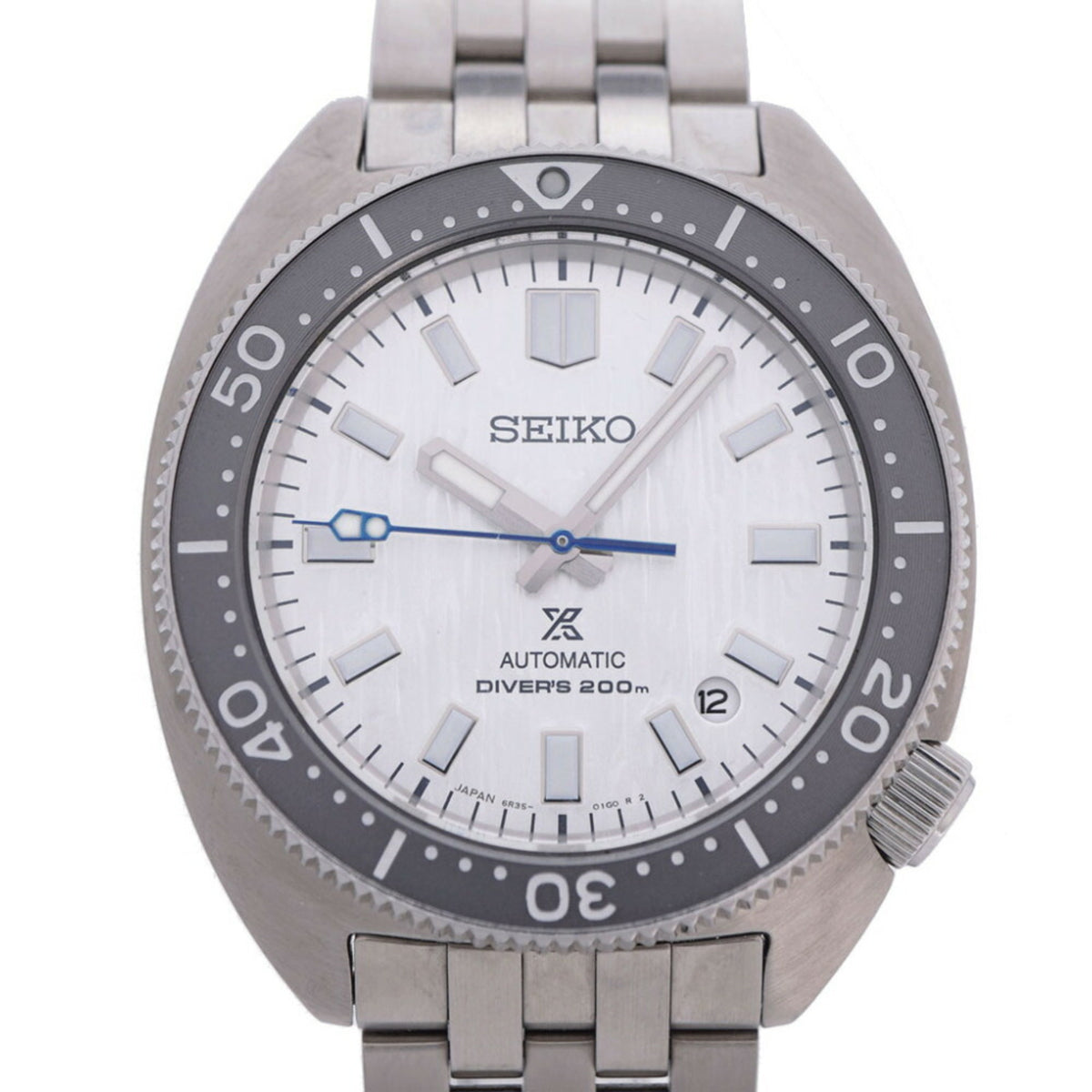 Gebraucht Wie neu Seiko Prospex SBDC187 / 6R35-02H0 Automatikuhr SS Silber 0064SEIKO Herren 