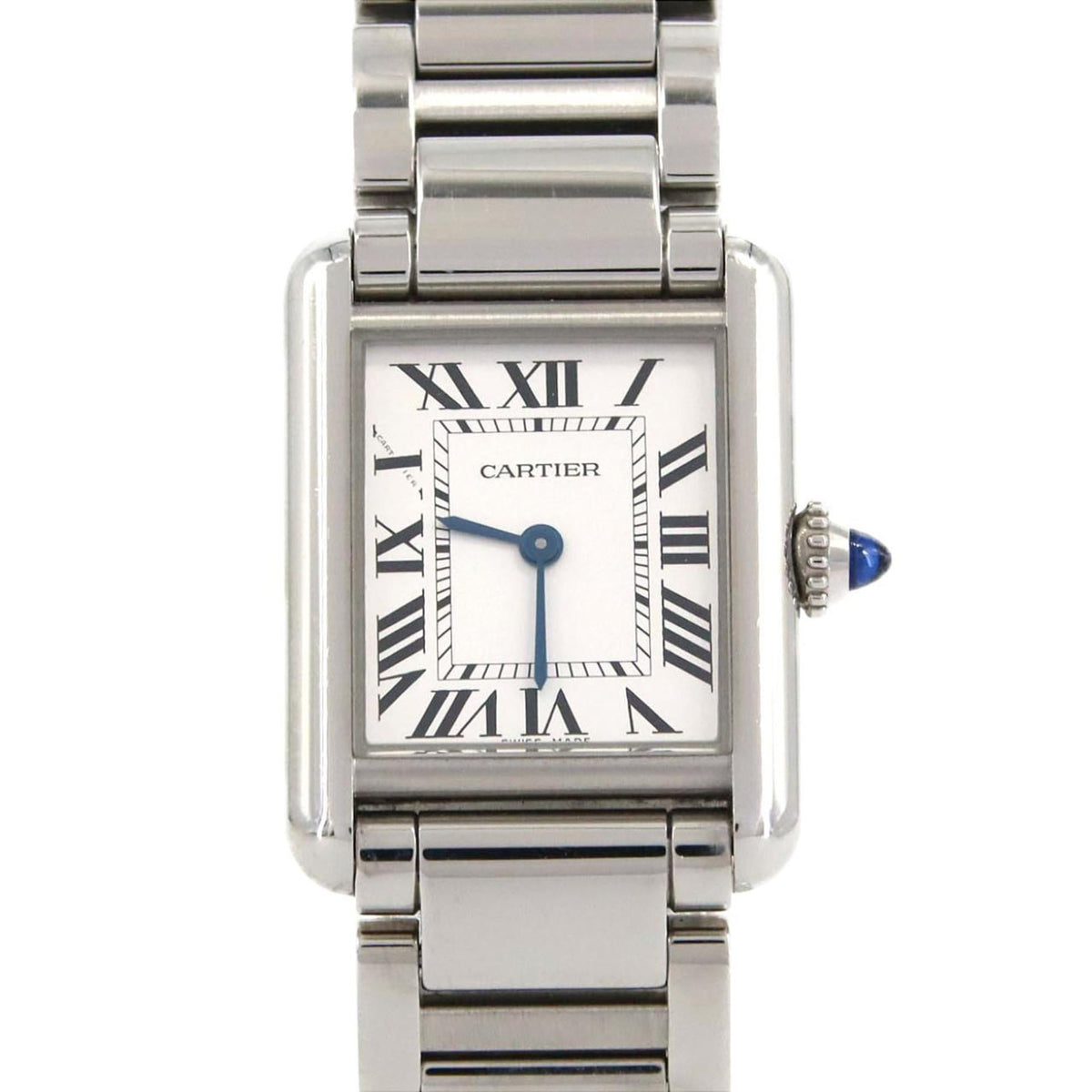Pre-Owned Cartier Tank Must SM WSTA0051 Stainless Steel Quartz Watch