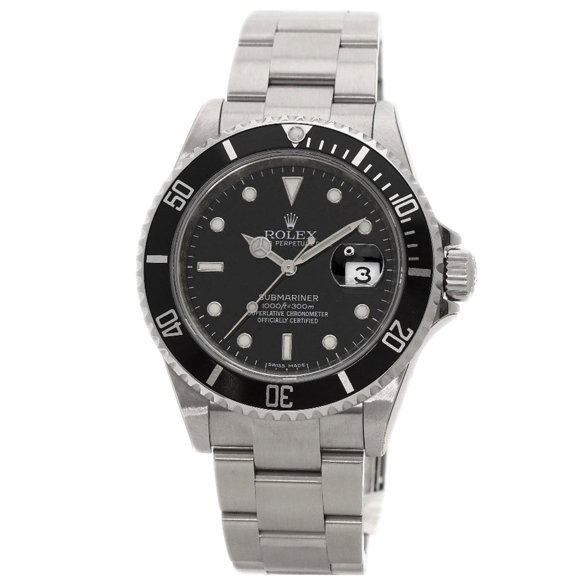 Gebrauchte Rolex 16610T Submariner Date Sealed Uhr Edelstahl SS Herren ROLEX 