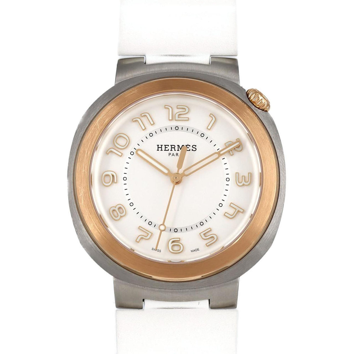 Gebrauchte Hermes Cut PG Combi SD1.520 SSxPG Uhr Automatik 