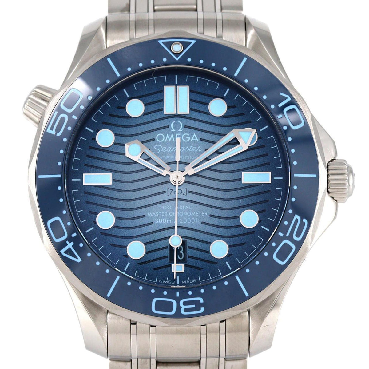 Pre-Owned Omega Seamaster Diver 300M 210.30.42.20.03.003 Stainless Steel Automatic Watch