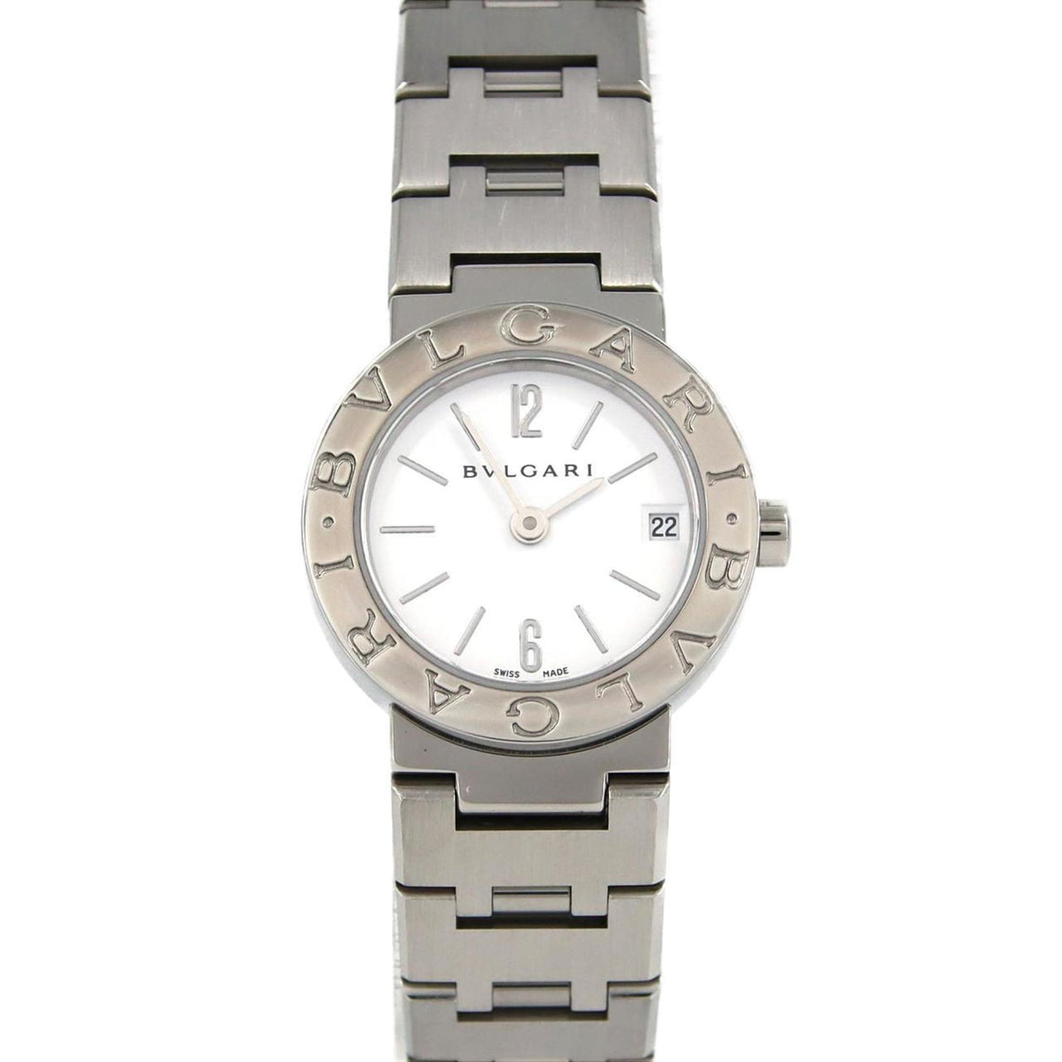 Pre-Owned Bvlgari BB23SS BB23WSSD SS Quartz Watch
