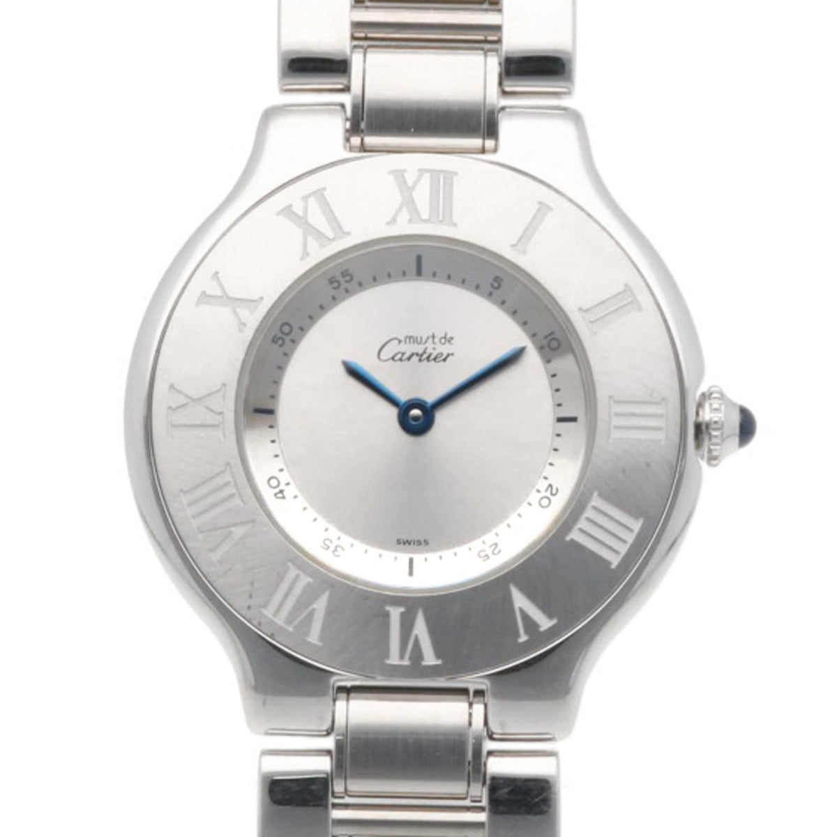 Pre-Owned Cartier Must 21 Wristwatch, Stainless Steel Quartz, Overhauled, Ladies' Watch, CARTIER