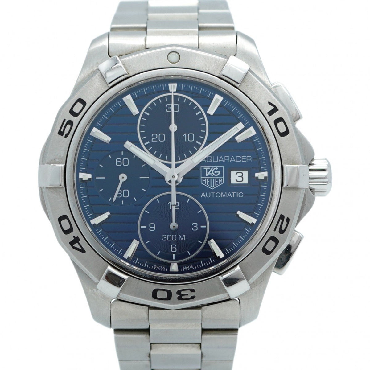 Pre-Owned TAG Heuer Aquaracer CAP2112 Navy Dial Men's Watch