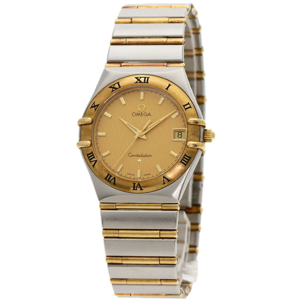 Gebrauchte OMEGA 1212.10 Constellation Uhr Edelstahl SSxK18YG Herren 