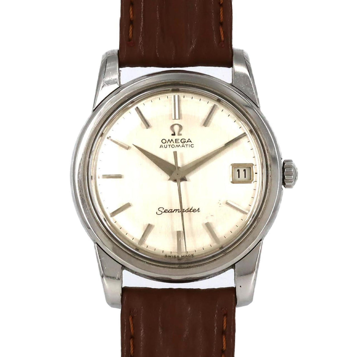 Pre-Owned Omega Seamaster SS Automatic Watch