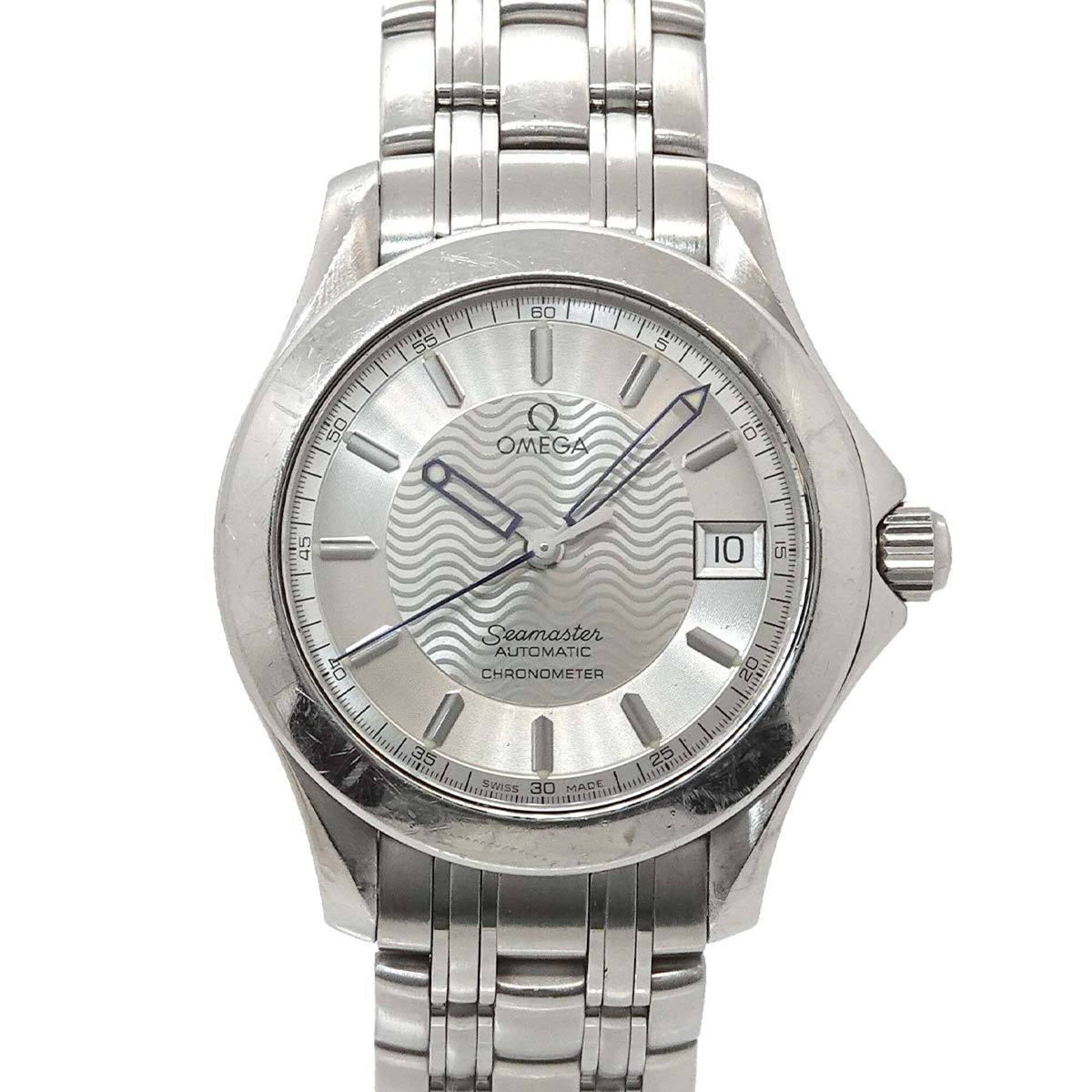 Pre-Owned Omega Seamaster 120 Chronometer 2501 31 Men's Watch Silver Date Automatic Self-winding