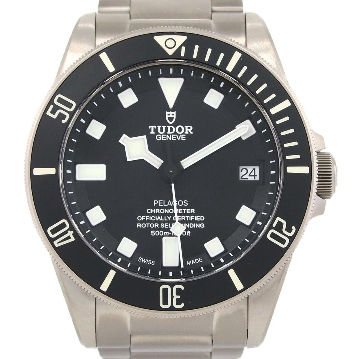 Gebrauchte Tudor Pelagos TI M25600TN-0001 Armbanduhr Automatik 