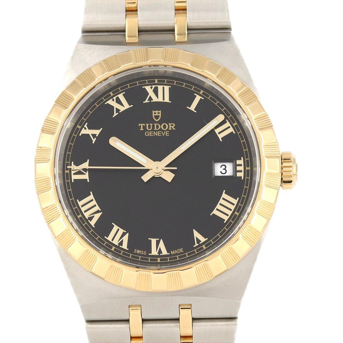 Pre-Owned Tudor Royal Two-tone M28503-0006 SSxYG Automatic Watch