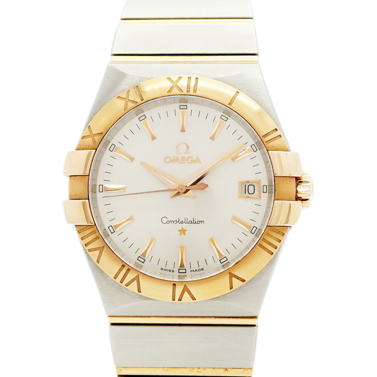 Pre-Owned Omega Constellation 123.20.35.60.02.002 Silver Dial Men's Watch