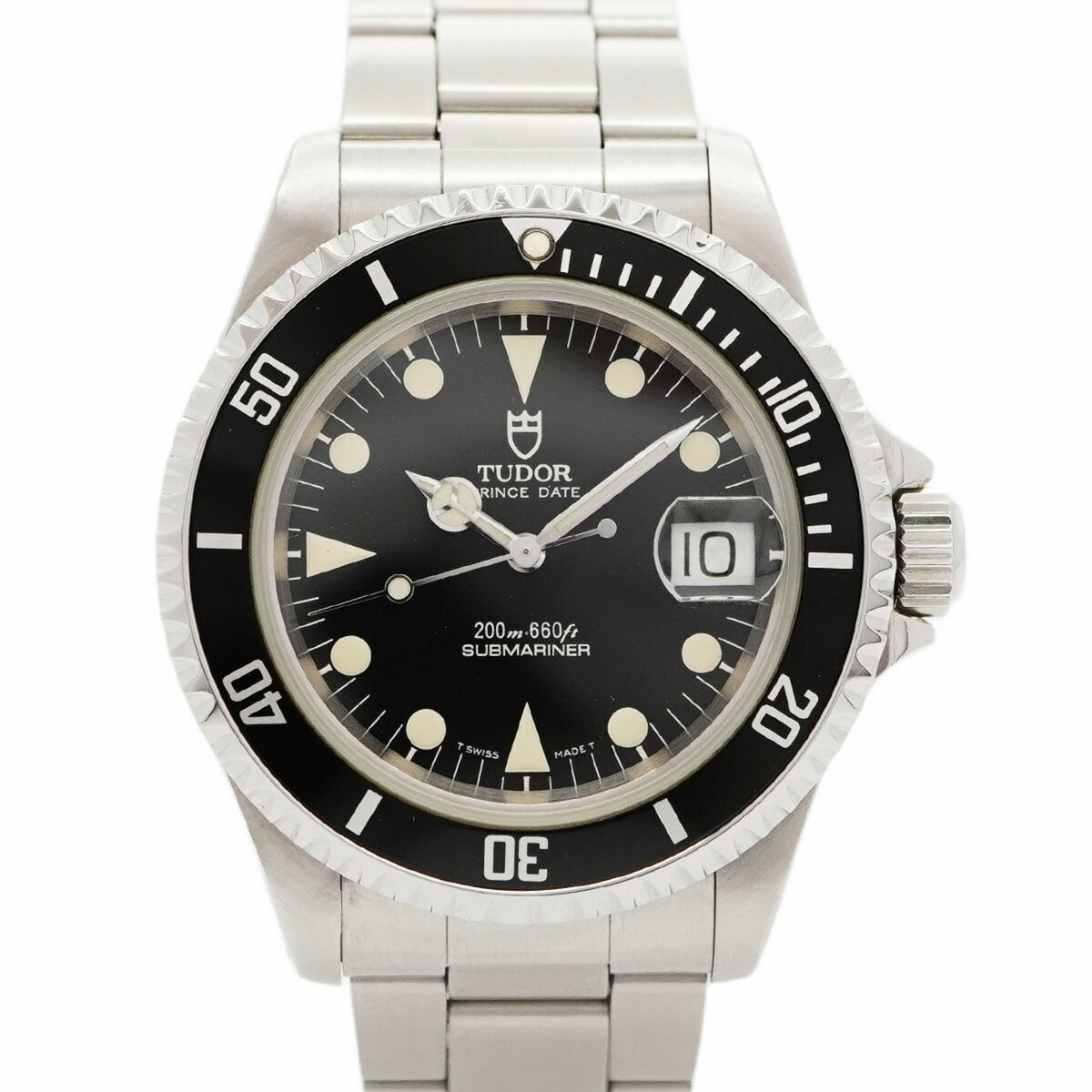 Pre-Owned Tudor Submariner 79190 Black Dial Men's Watch