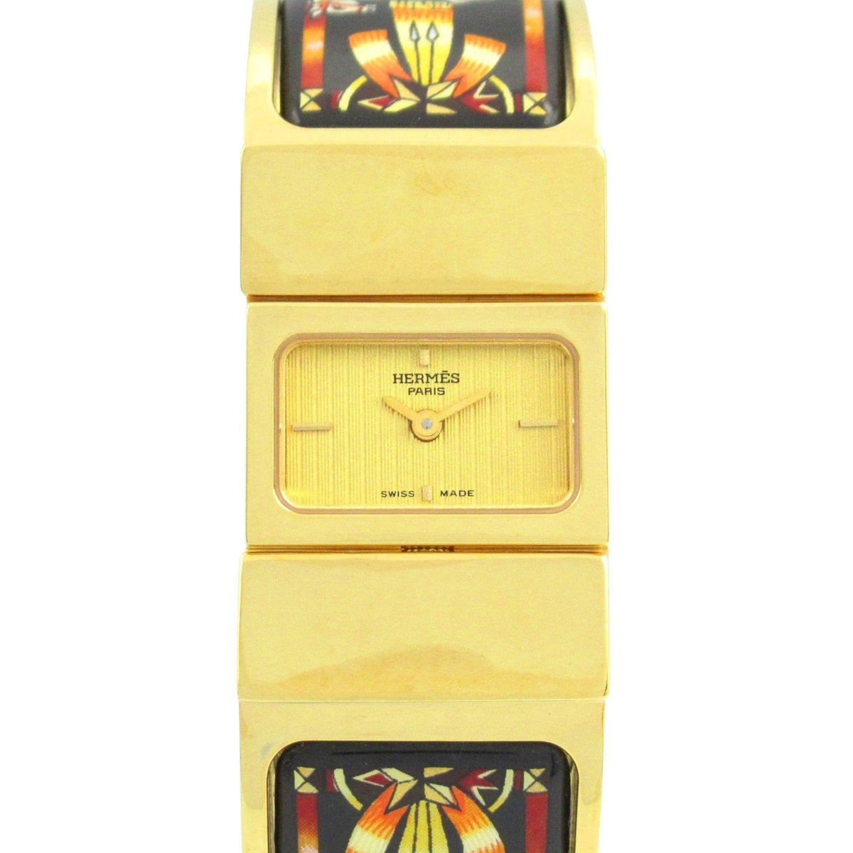 Gebrauchte Herm?s LOQUE GP (vergoldet) Damenuhr, Gold, LO1.201 