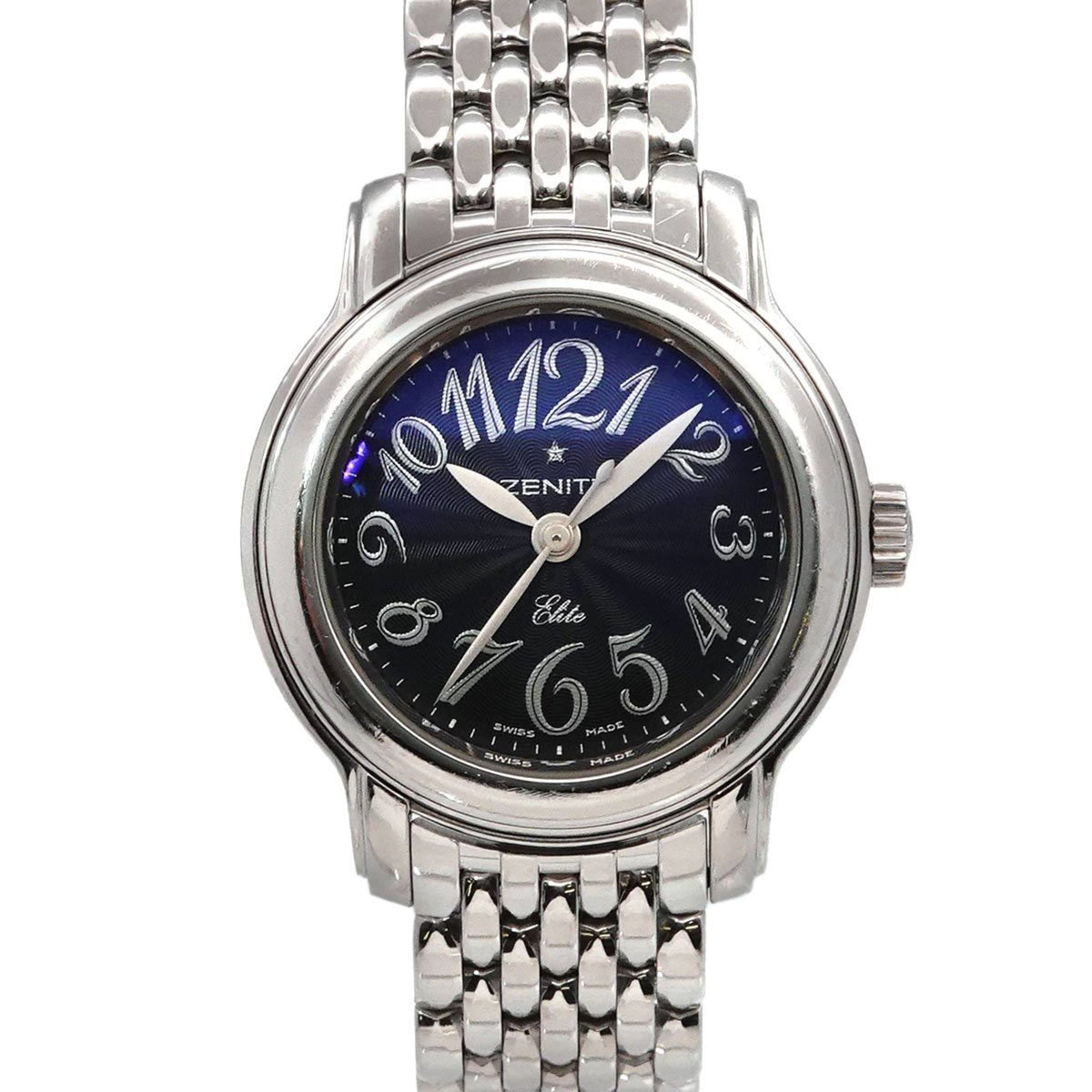 Gebrauchte Zenith ZENITH Chronomaster Baby Star Elite 03 1220 67 Damenuhr Schwarz Automatik 