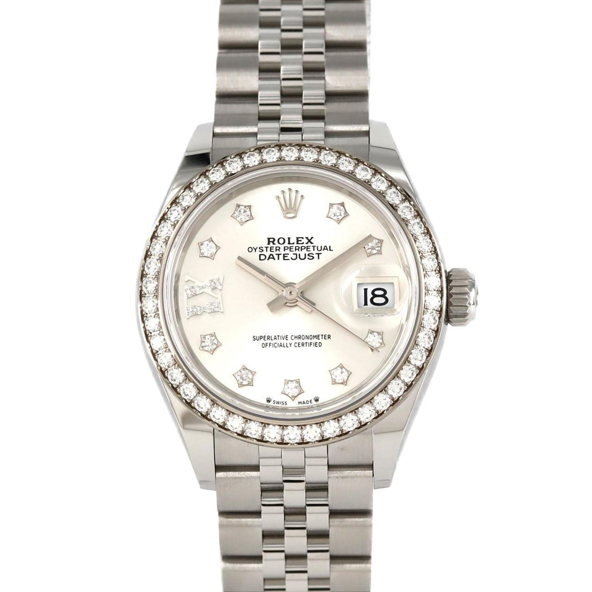Gebrauchte Rolex Datejust 279384RBR SSxWG Uhr, automatische Wicklung, Zufallszahl 