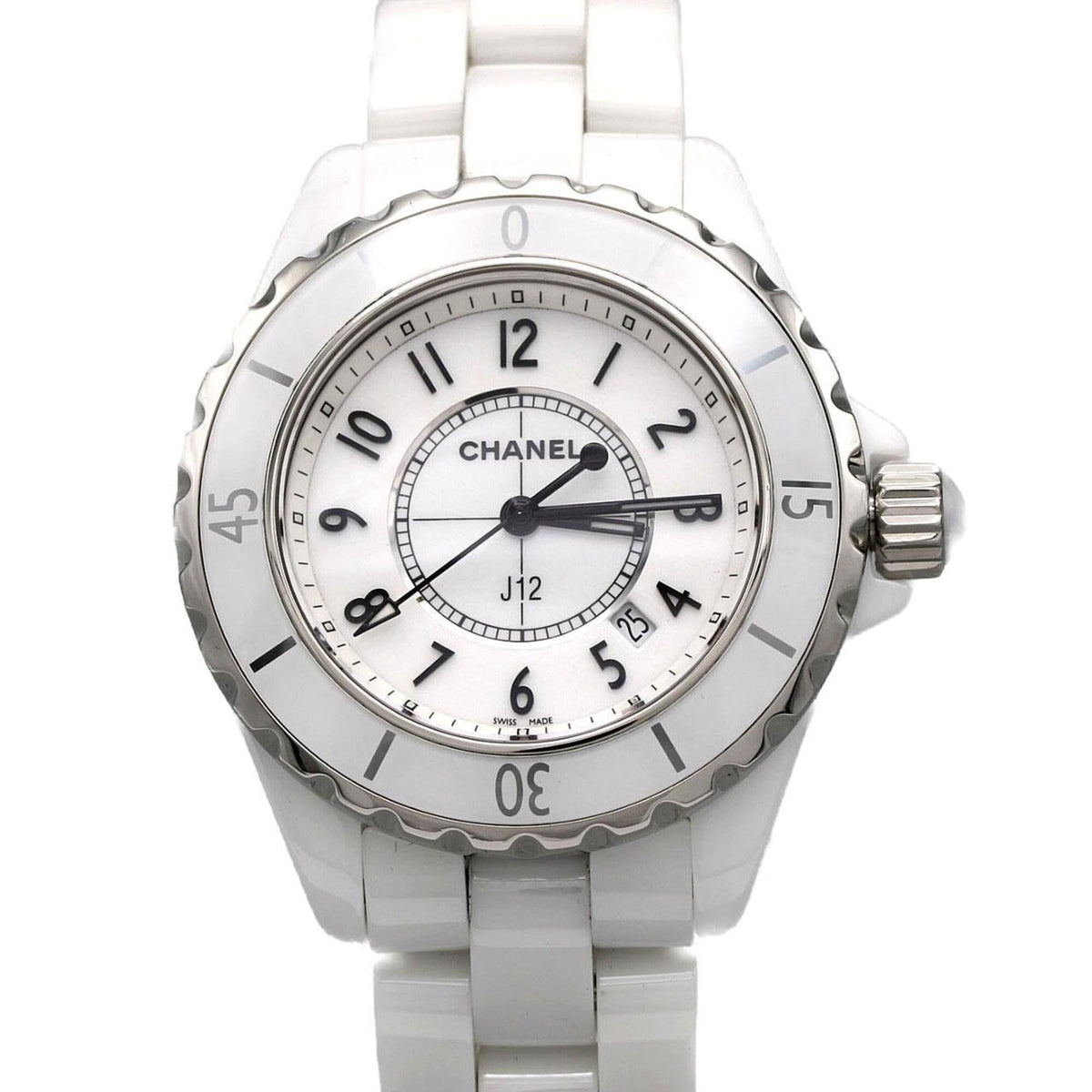 Pre-Owned Chanel J12 33mm Ceramic H0968 Quartz Watch