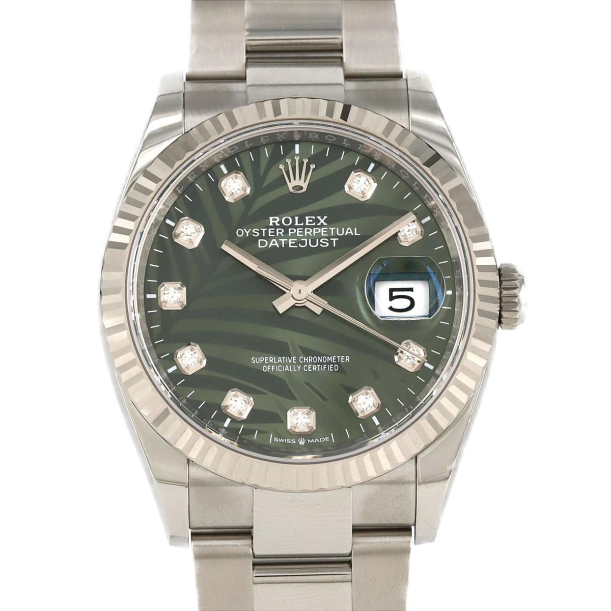 Gebrauchte Rolex Datejust 126234G?3 SSxWG Automatik-Armbanduhr, Zufallszahl 