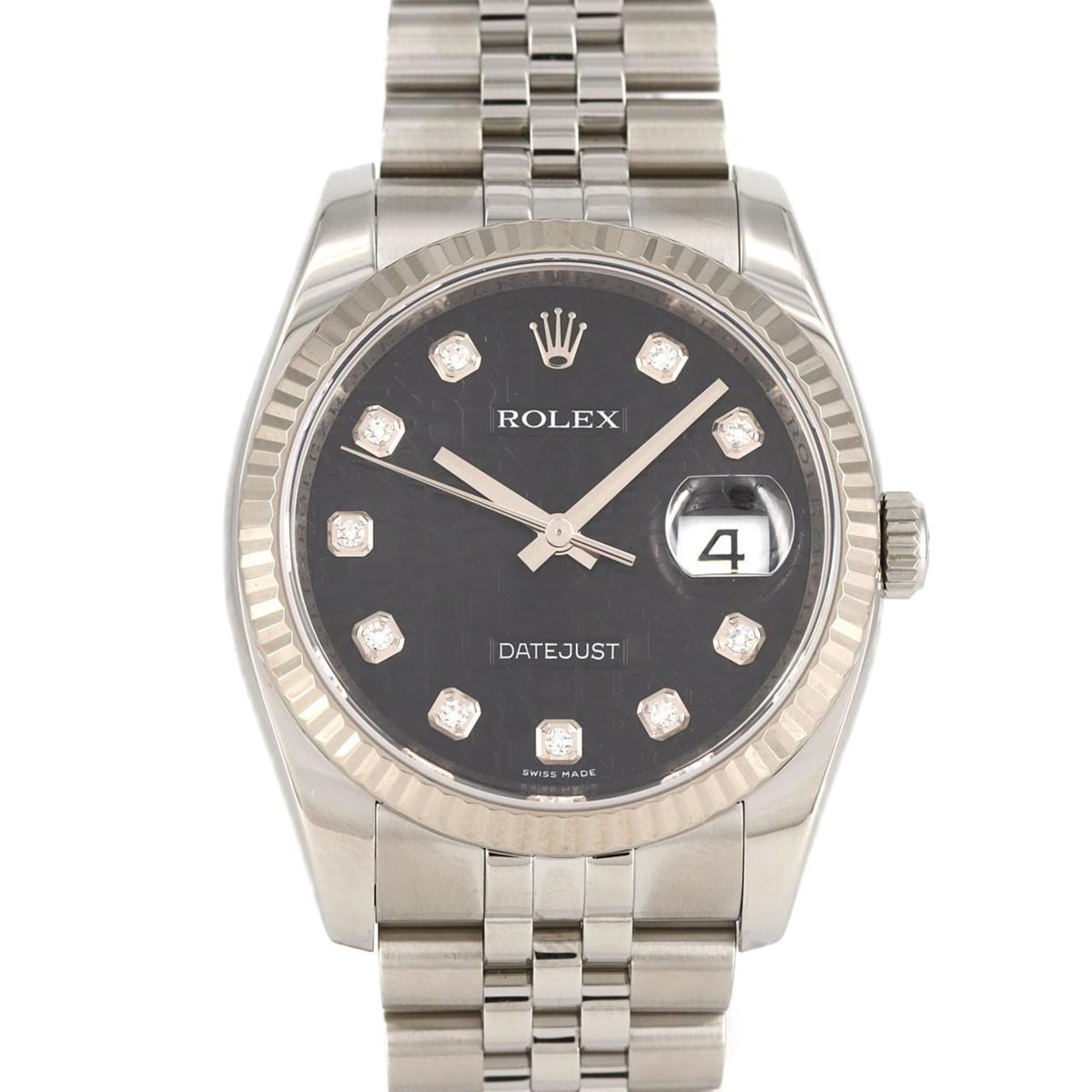 Gebrauchte Rolex Datejust 116234G SSxWG Automatikuhr Z-Serie 