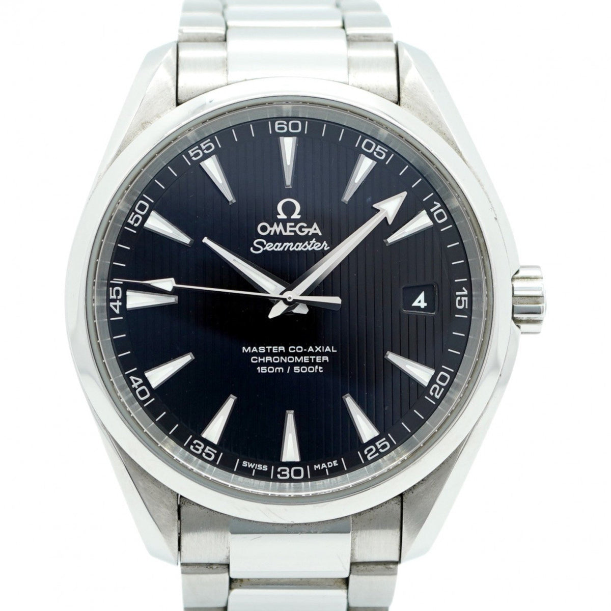 Gebrauchte Omega Speedmaster 231.10.42.21.01.003 Herrenuhr mit schwarzem Zifferblatt 