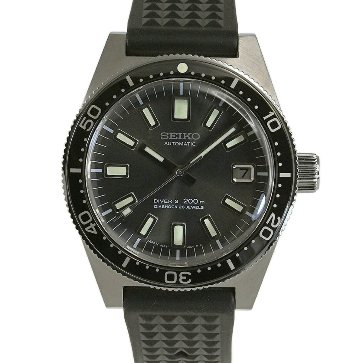 Gebrauchte SEIKO Prospex Diver Scuba Historical Collection Uhr, inländische erste Taucher Reproduktion Design Welt Limited Edition 2000 SBDX019 