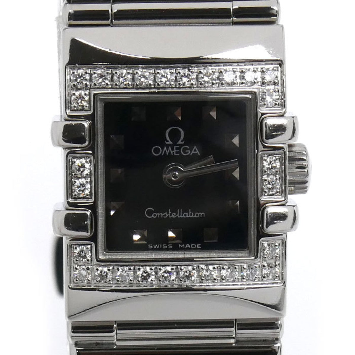 Pre-Owned OMEGA Constellation Cale Quadra Battery-Powered Watch 1537.51 Women's