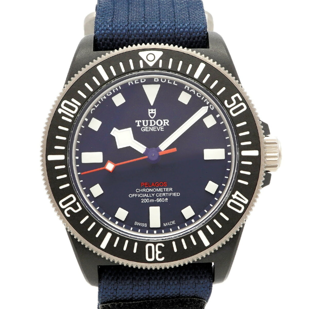 Pre-Owned Tudor Pelagos FXD 25707KN Black Dial Men's Watch