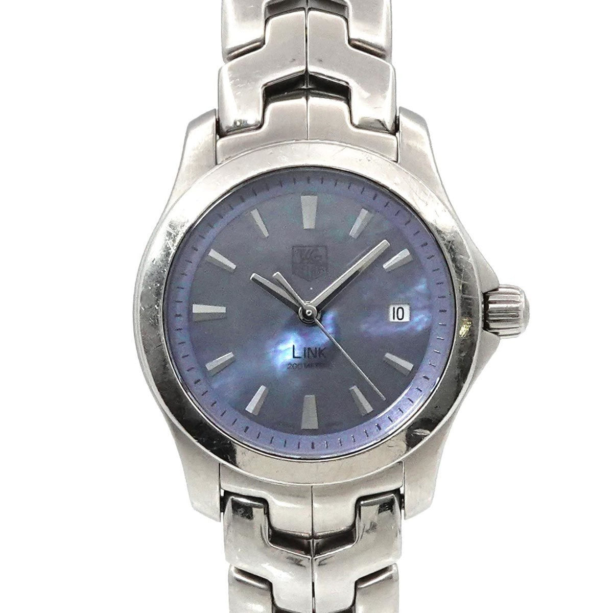 Pre-Owned TAG Heuer Link WJF1311 Women's Blue Shell Quartz Watch