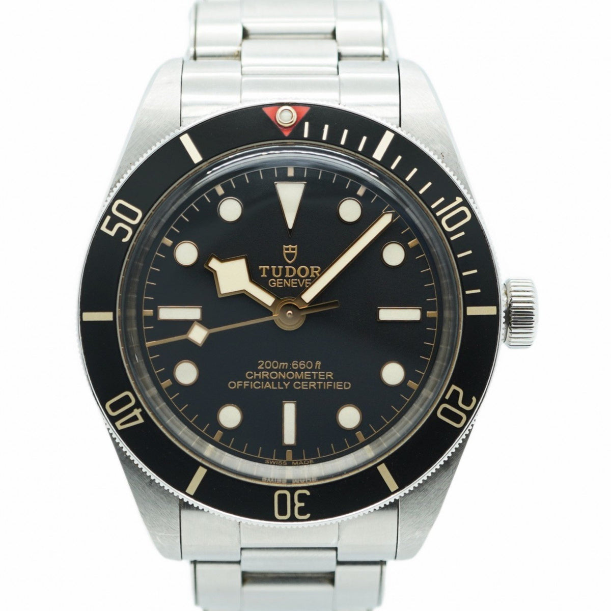 Gebrauchte Tudor Black Bay 79030N Zifferblatt Herrenuhr 
