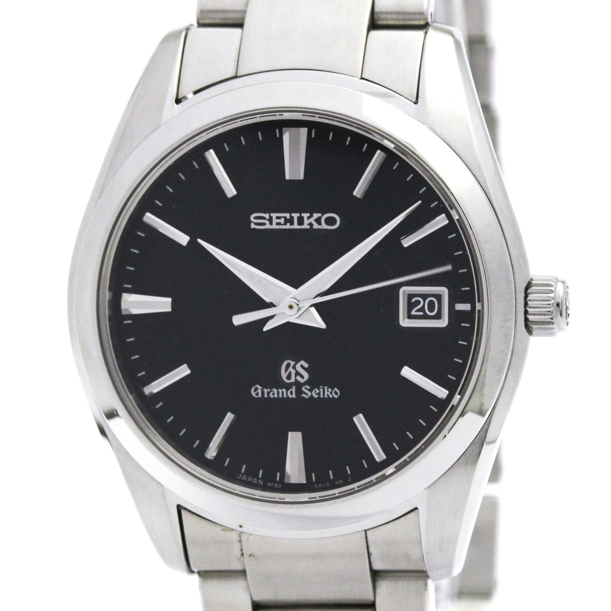 Pre-Owned GRAND SEIKO Stainless Steel Quartz Mens Watch SBGX061(9F62-0AB0) Polished