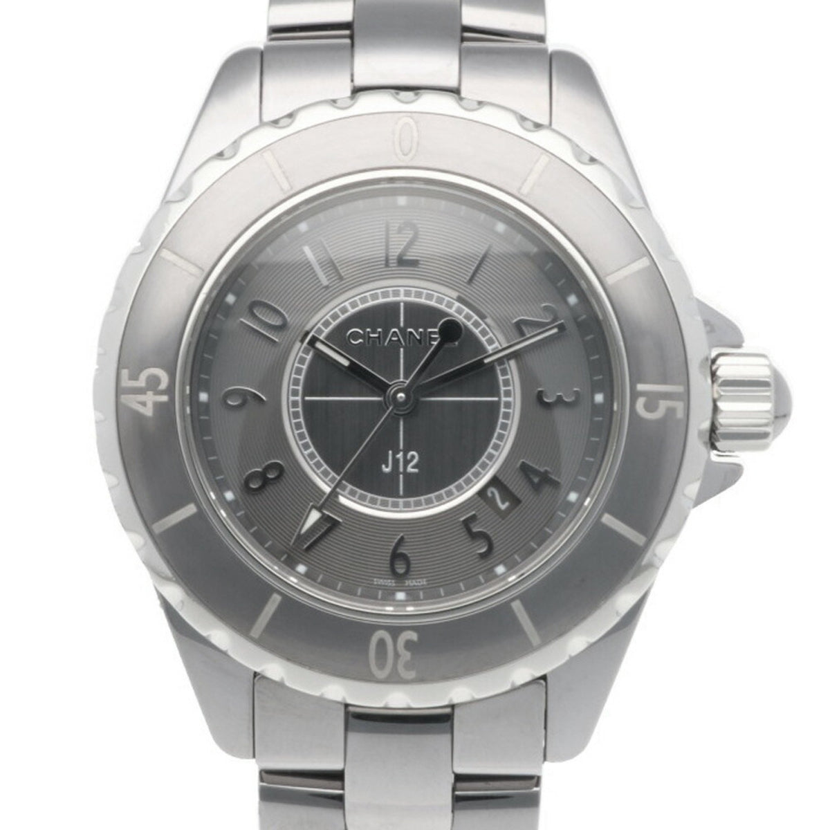 Gebrauchte Chanel J12 Chromatic Uhr Keramik H2978 Quarz Damen CHANEL 