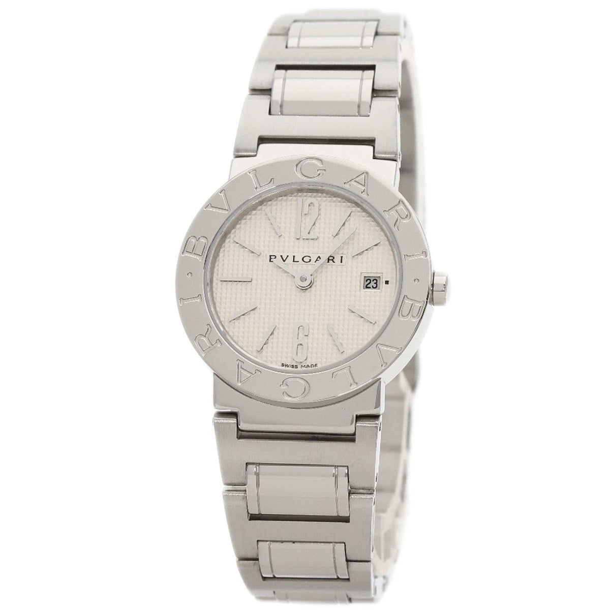 Gebrauchte BVLGARI BB26SSD N Armbanduhr Edelstahl SS Damen 