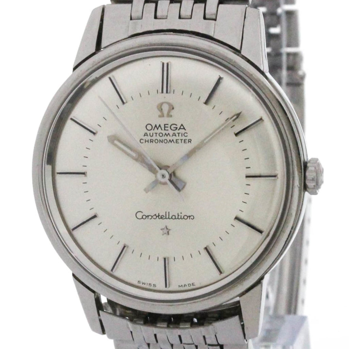 Pre-Owned OMEGA Seamaster Cal 552 Steel Automatic Mens Watch 165.002 Vintage