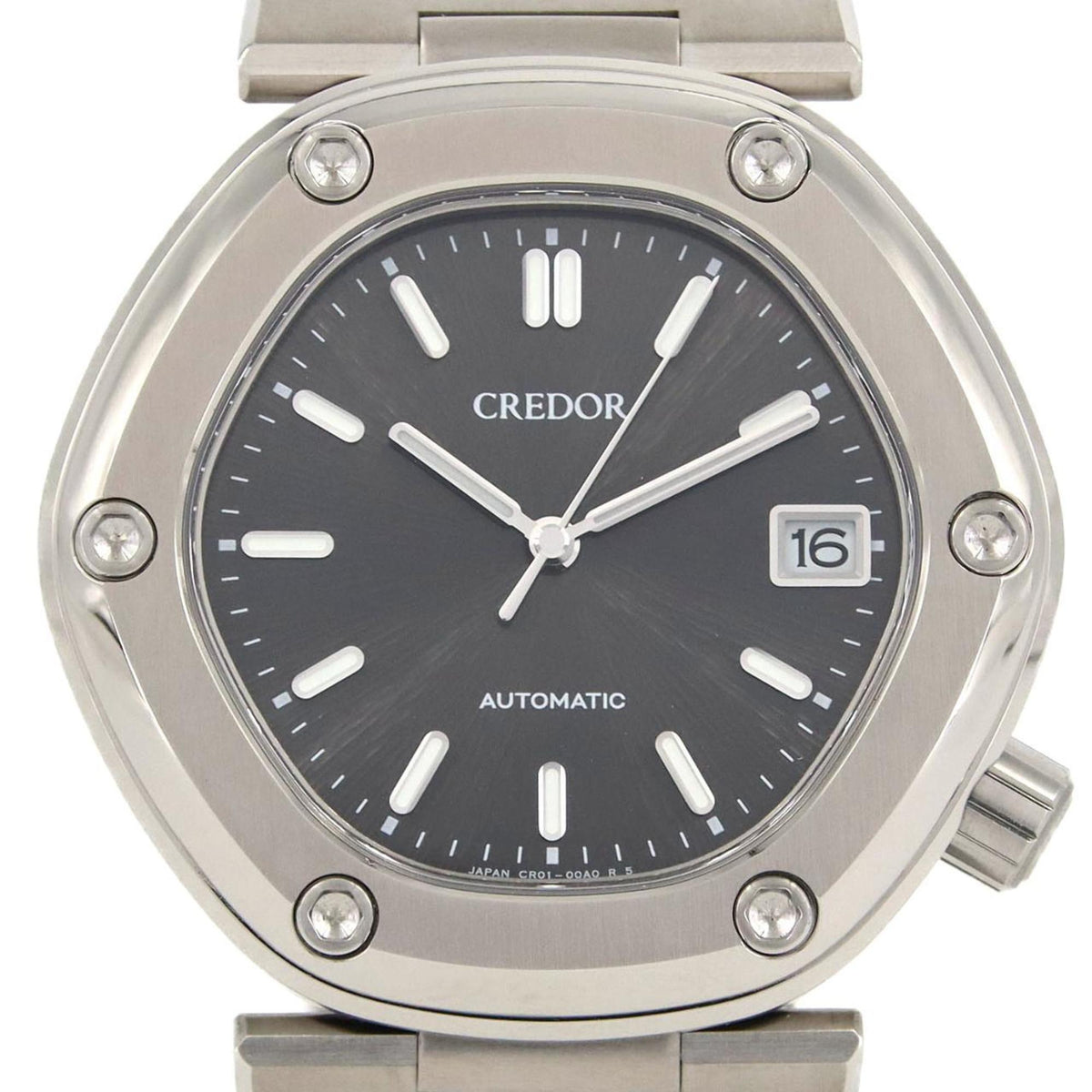 Gebrauchte Seiko Credor Locomotive TI LIMITED CR01-00A0 GCCR999 Uhr Automatik 