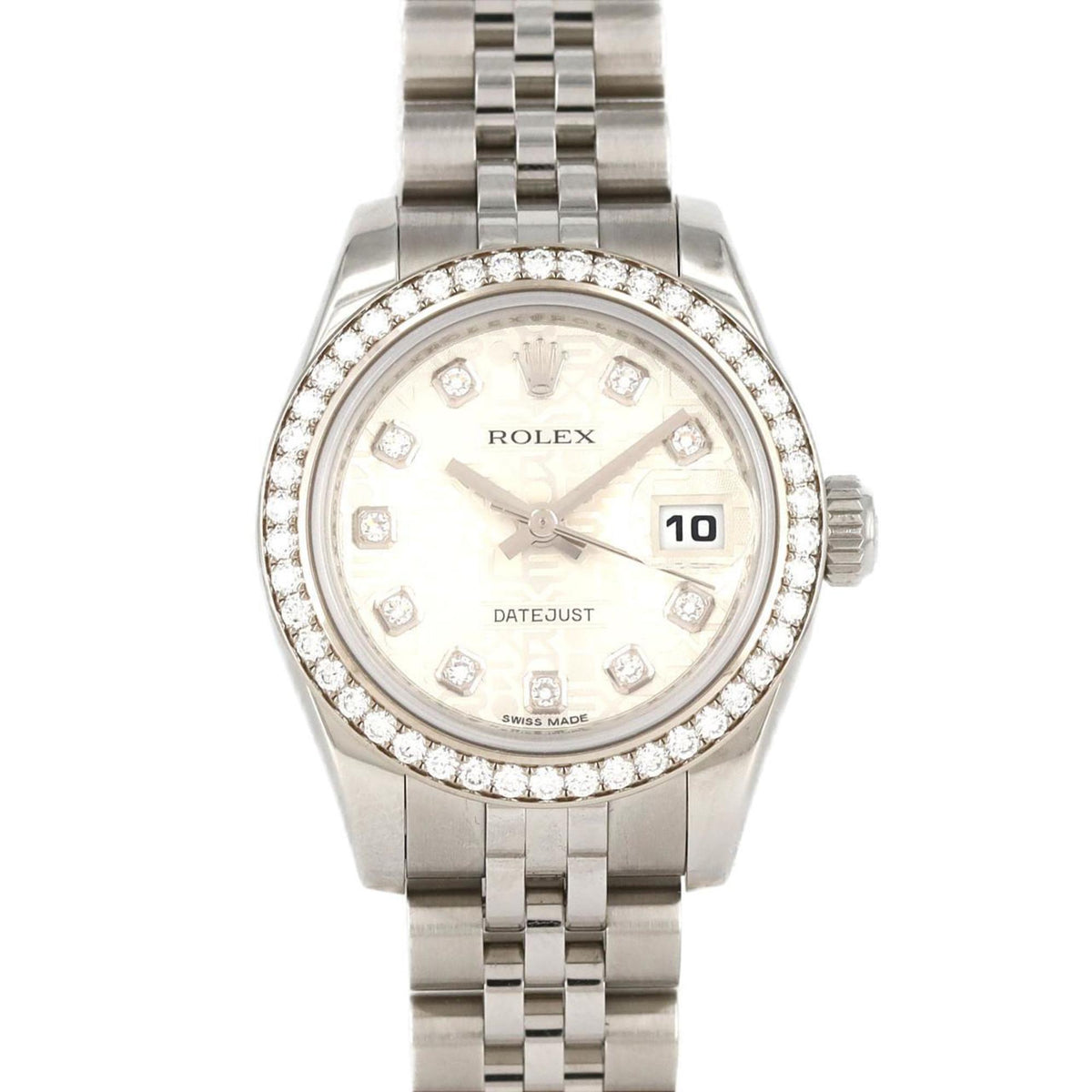 Gebrauchte Rolex Datejust 179384G SSxWG Automatikuhr, Zufallszahl