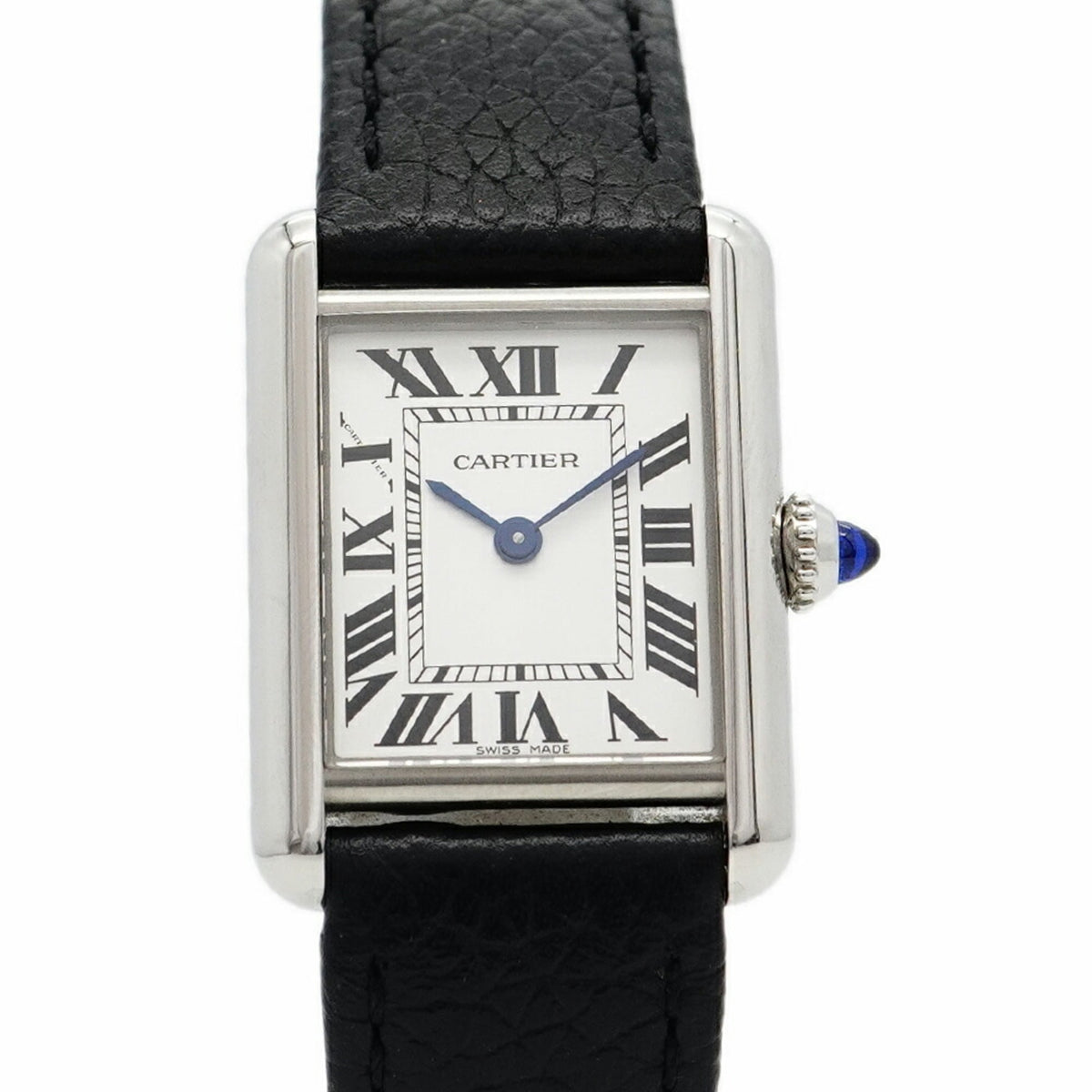 Pre-Owned Cartier Tank Must SM WSTA0042 Silver Dial Women's Watch