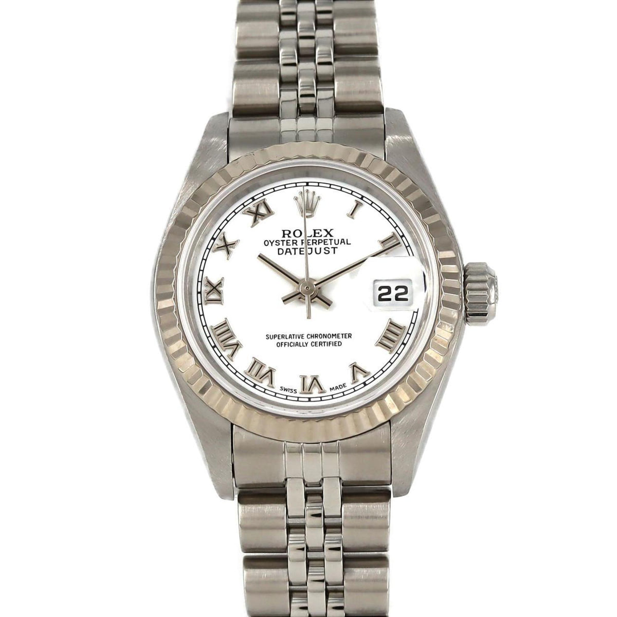 Gebrauchte Rolex Datejust 79174 SSxWG Automatikuhr K-Serie 