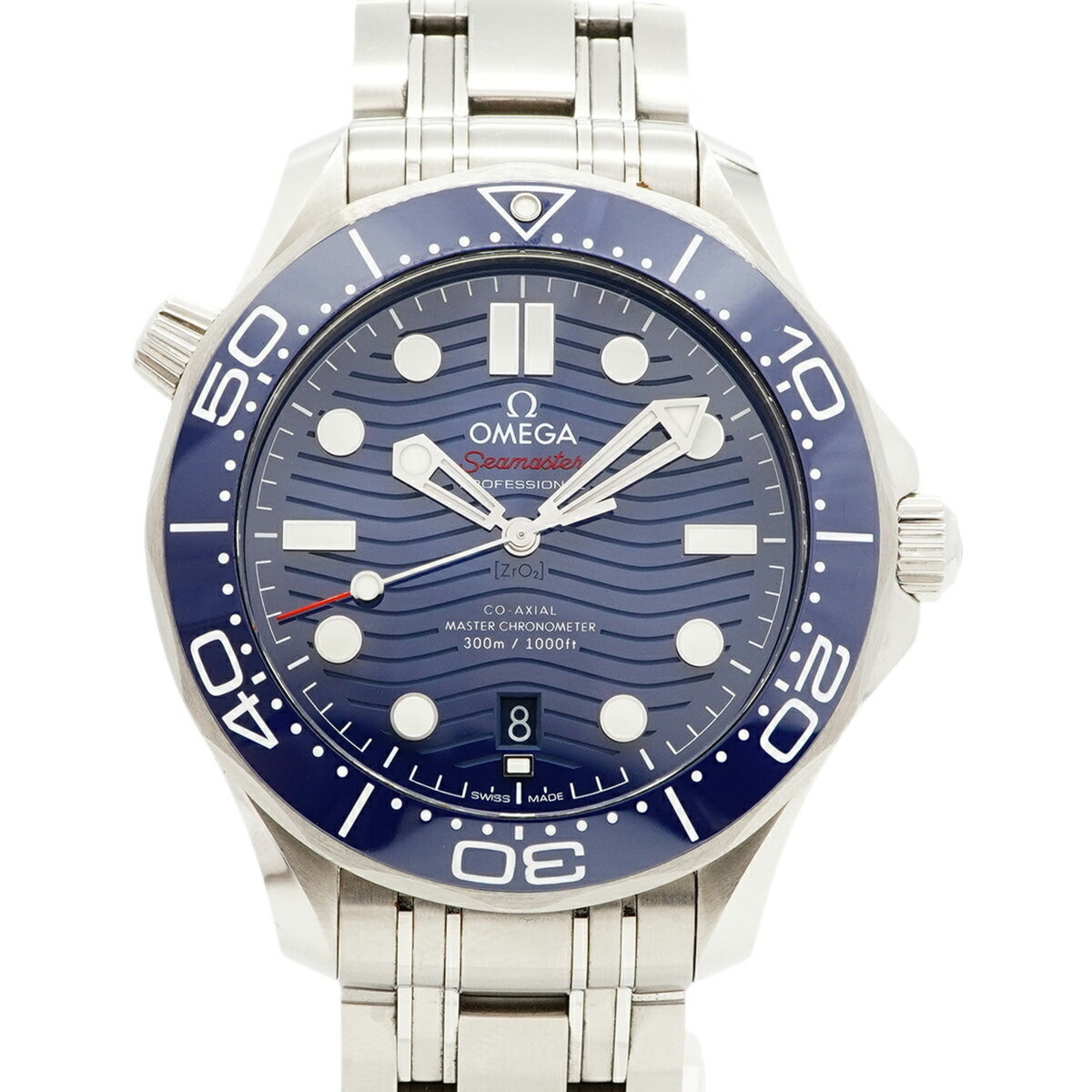 Pre-Owned Omega Seamaster 210.30.42.20.03.001 Blue Dial Men's Watch