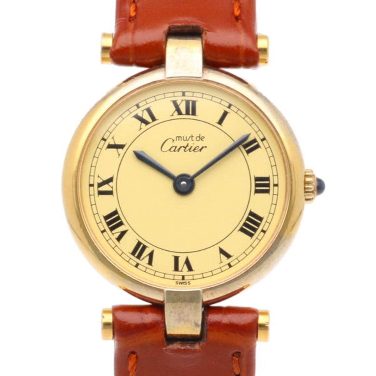 Pre-Owned Cartier Must Vend?me Watch, GP 18 Quartz Women's Pre-owned