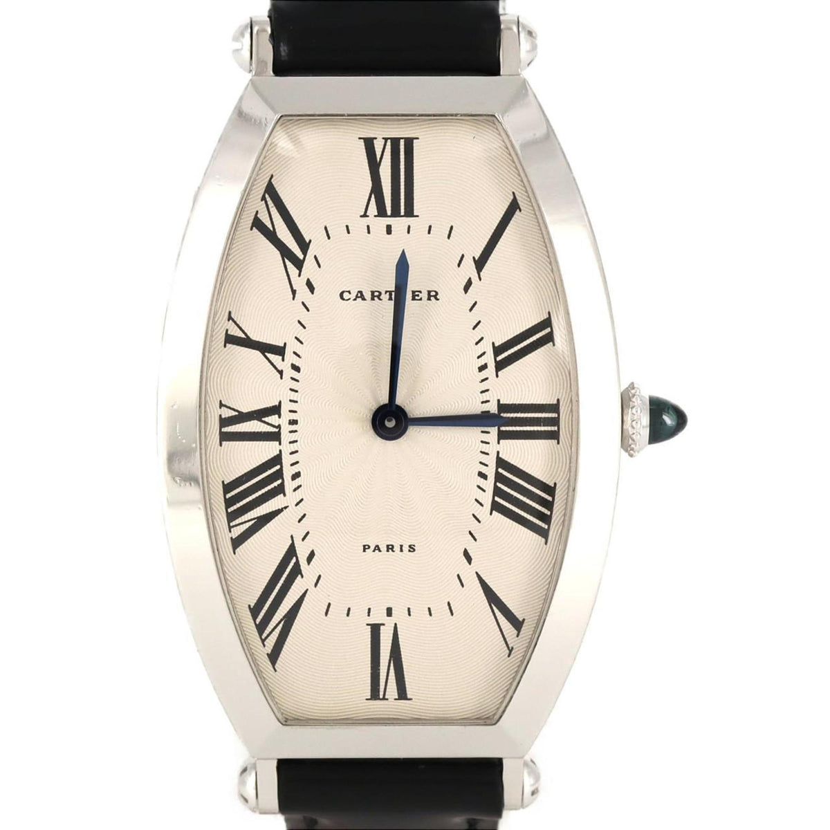 Gebrauchte Cartier Tonneau LM PT W1509551 Uhr mit Handaufzug 