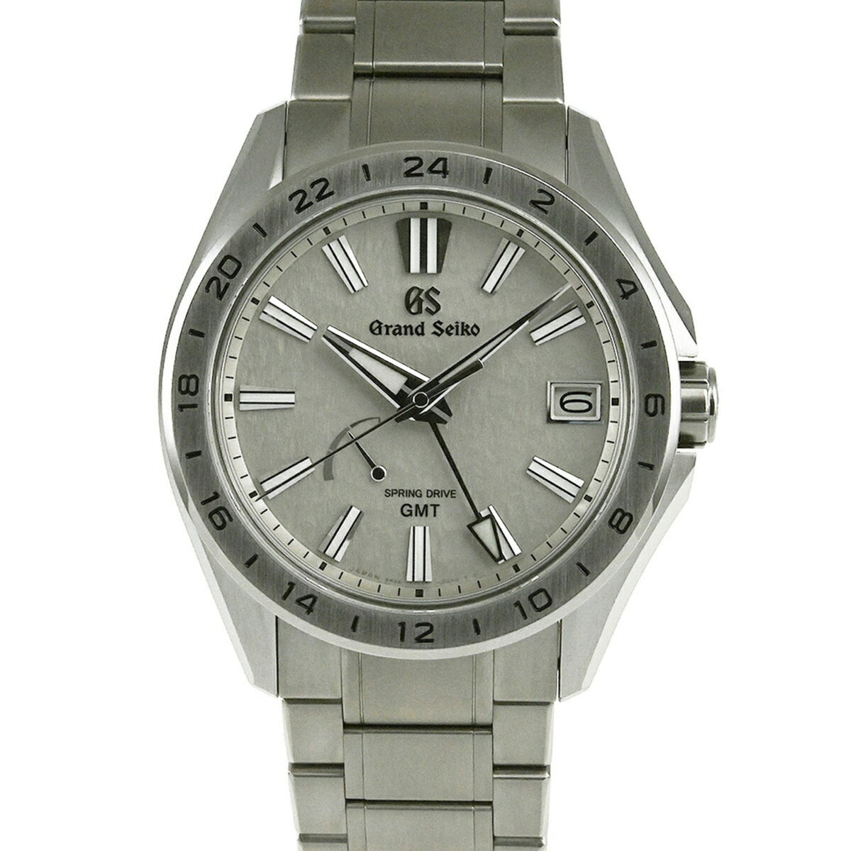 Gebrauchte SEIKO Grand Seiko Evolution 9 Kollektion 9R Spring Drive GMT Uhr SBGE285 