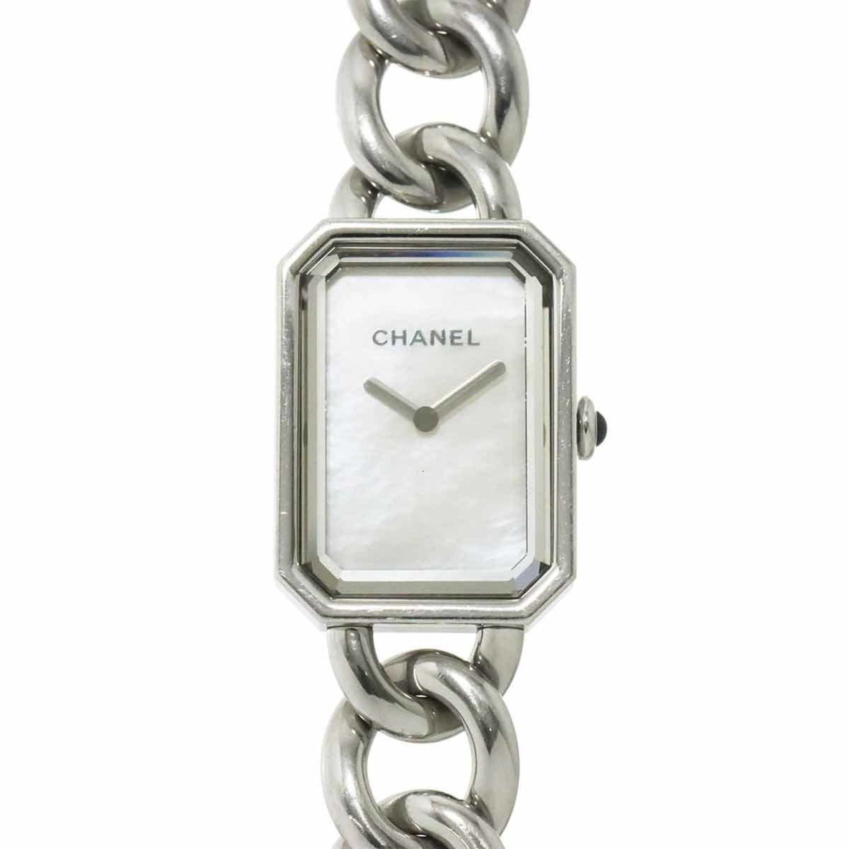 Pre-Owned CHANEL Premiere H3251 Women's White Shell Quartz Watch