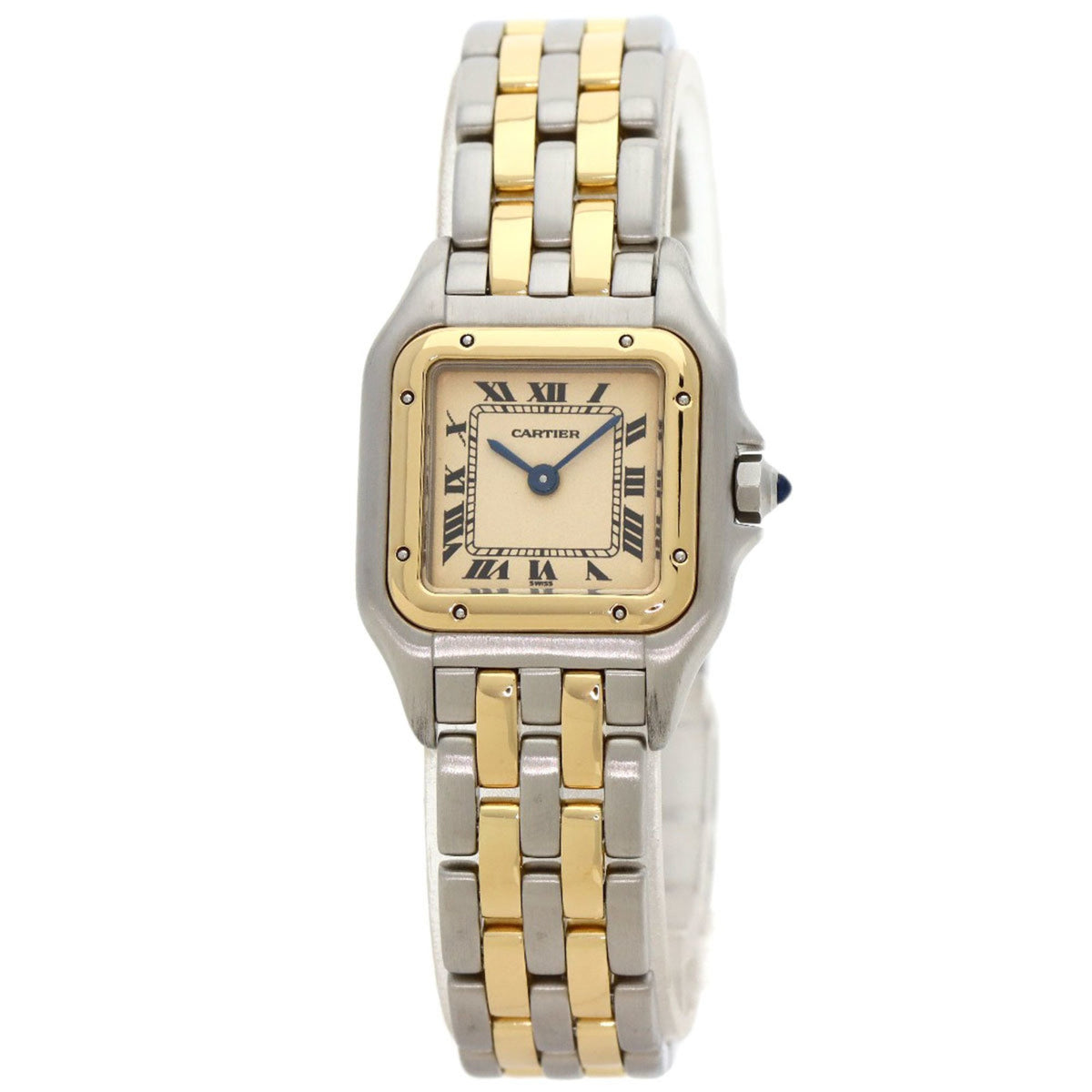 Gebrauchte Cartier W25029B6 Panthere SM 2-reihige Uhr Edelstahl SSxK18YG Damen CARTIER 