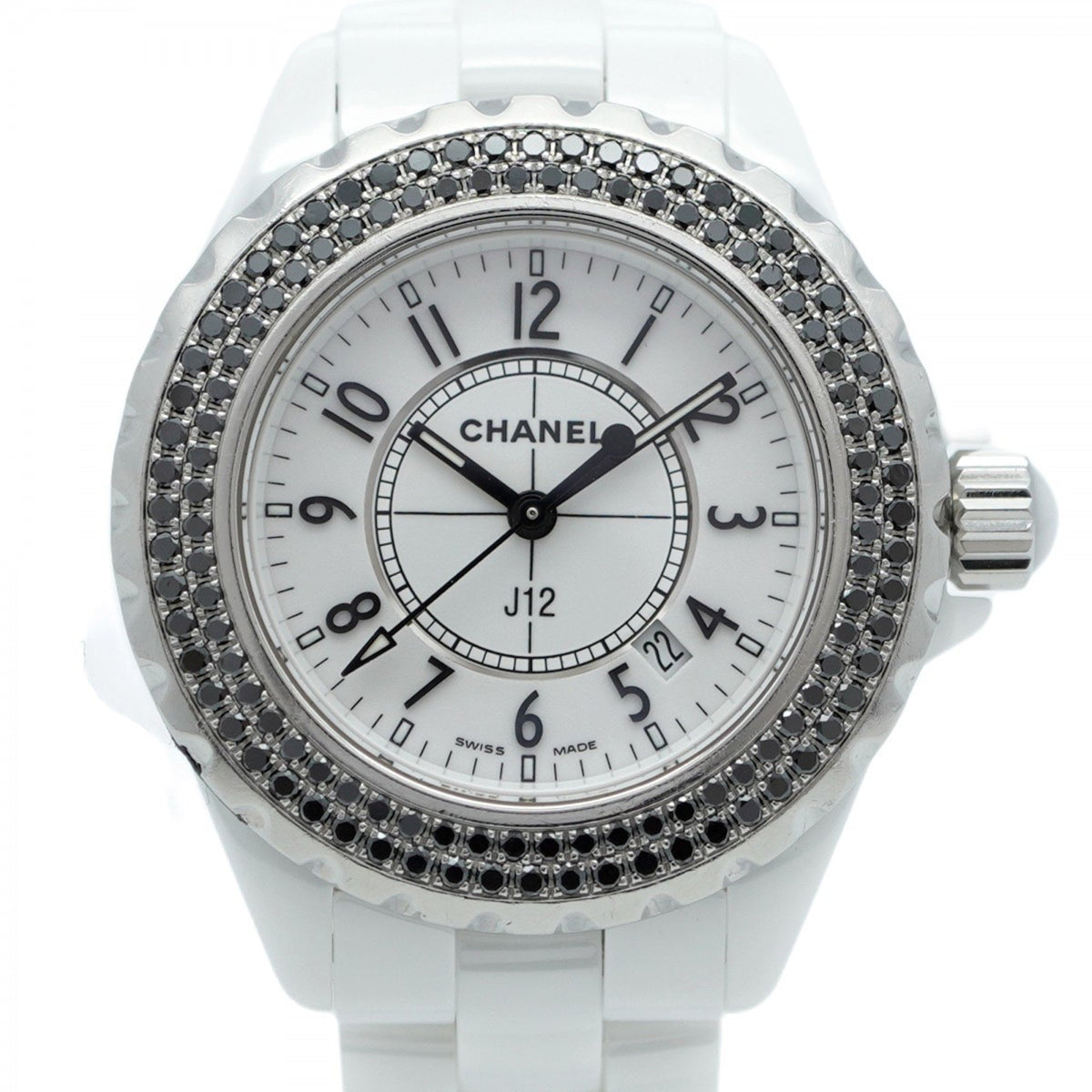 Pre-Owned Chanel J12 H1630 White Dial Women's Watch