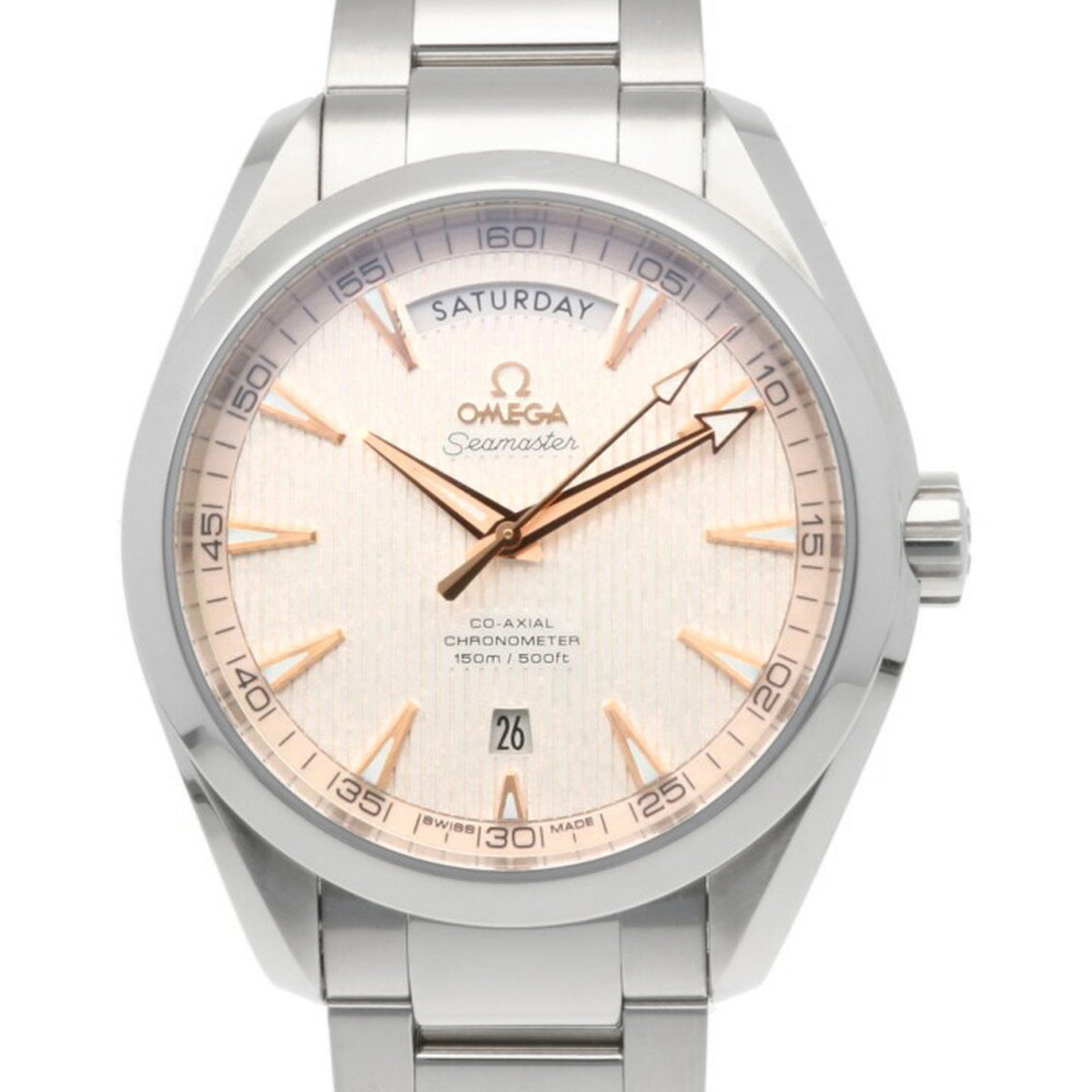 Pre-Owned Omega Seamaster Aqua Terra Watch, Stainless Steel, Automatic, Men's, 23110422202001
