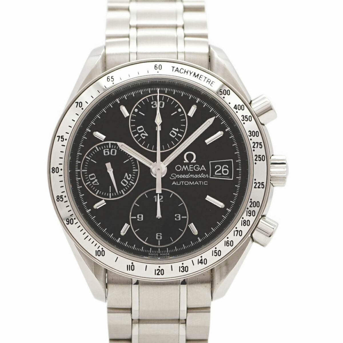 Pre-Owned Omega Speedmaster 3513.50 Black Dial Men's Watch