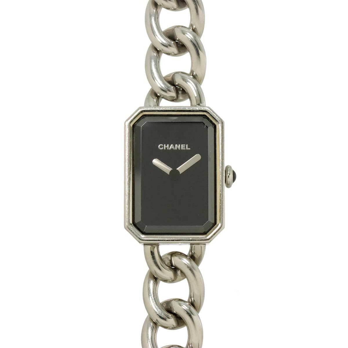 Pre-Owned CHANEL Premiere 22mm H3248 Women's Black Quartz Watch